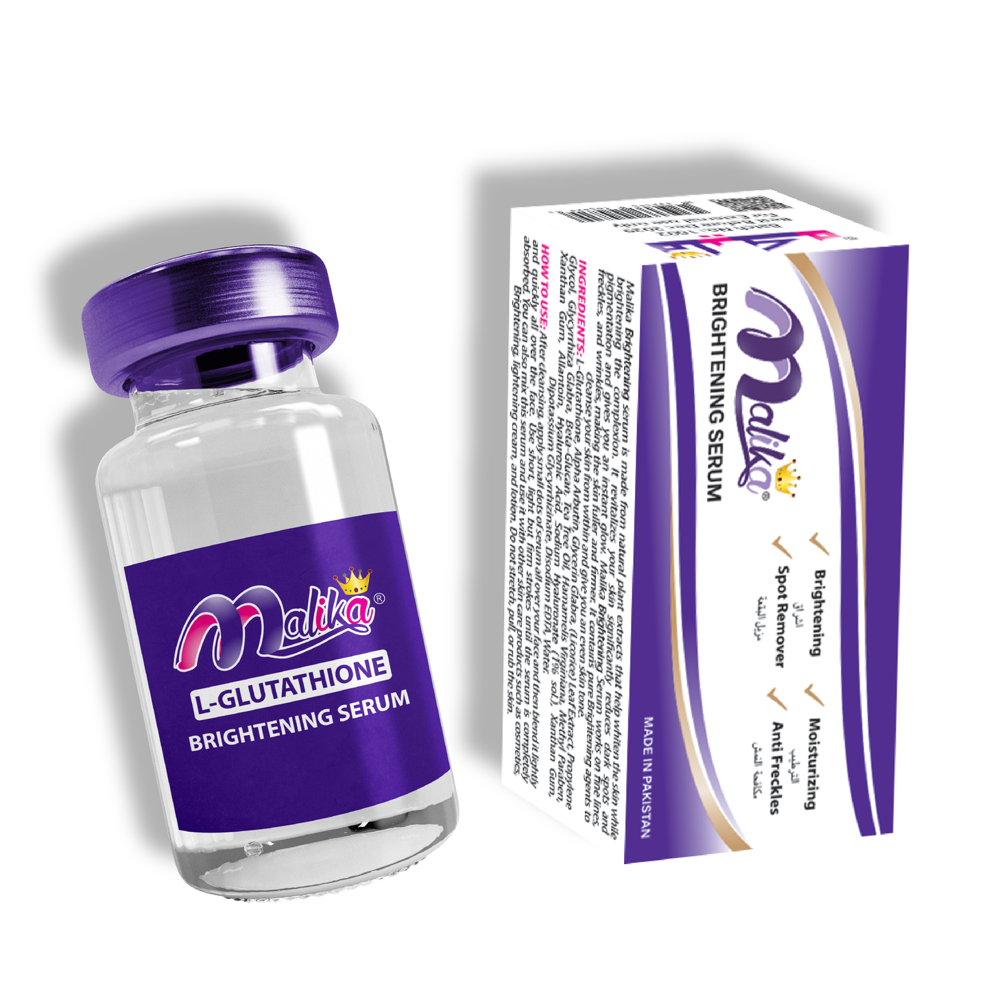 Malika L-Glutathione Brightening Serum 3ml