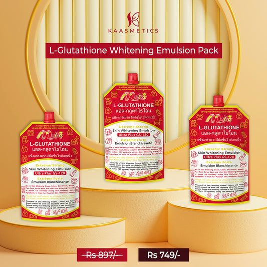 L-Glutathione Whitening Emulsion Pack